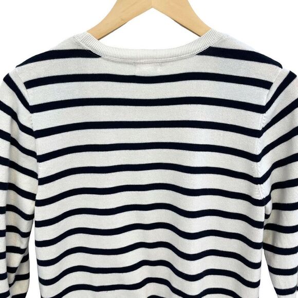 Maison Jules Stripped Cardigan 100% Cotton - Picture 5 of 6